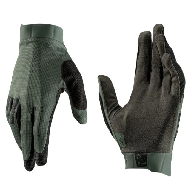 Paire de gants Leatt MTB 1.0 GripR vert S