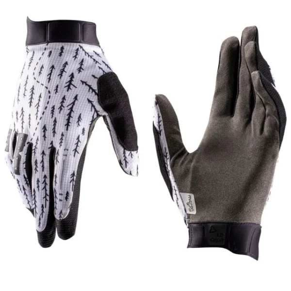 Gants junior Leatt MTB 1.0 GripR blanc S