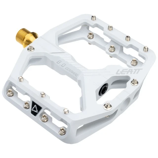 Paire de pédales Leatt CeraMAG AllMtn 8.0Ti Étroite blanc