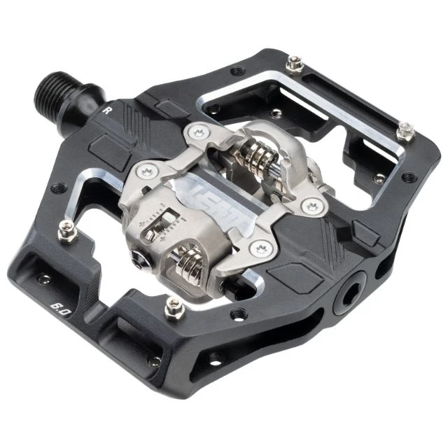 Paire de pédales automatiques Leatt Gravity 6.0 noir