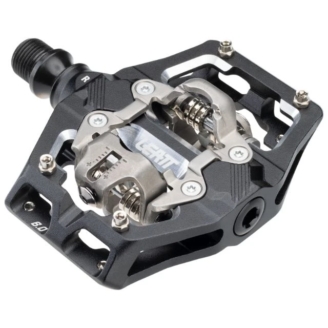 Paire de pédales automatiques Leatt AllMtn 6.0 noir