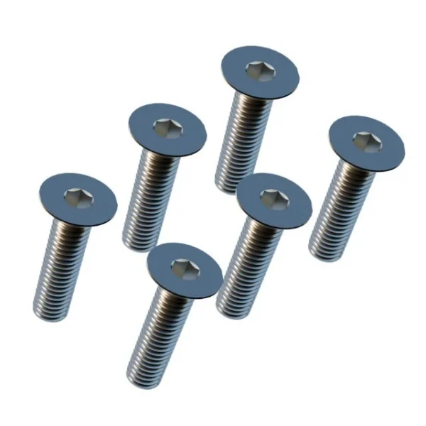 Lot de 6 vis de potence Leatt Gravity titane