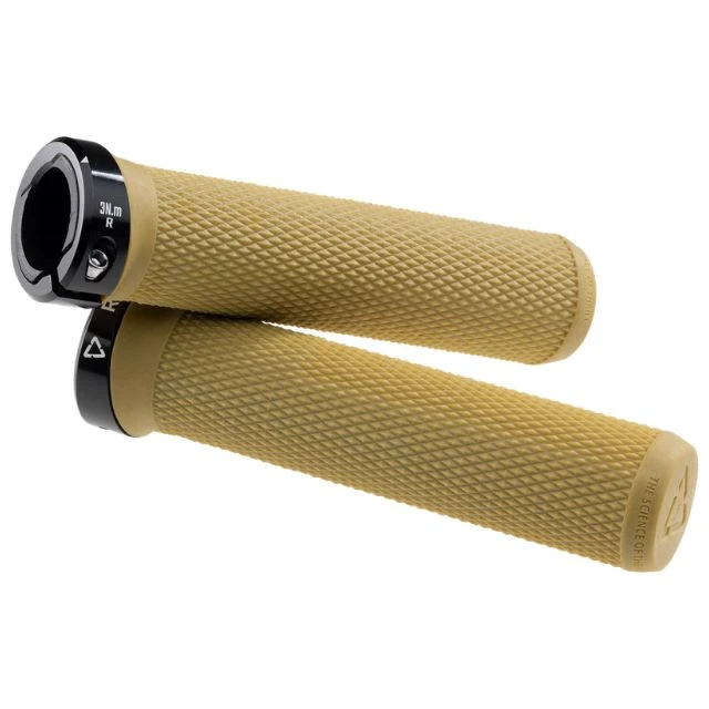 Poignées Leatt ReaFlex 6.0 Diamond Épais 33mm marron