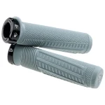 Poignées Leatt ReaFlex 6.0 Half Waffle Fin 30mm gris