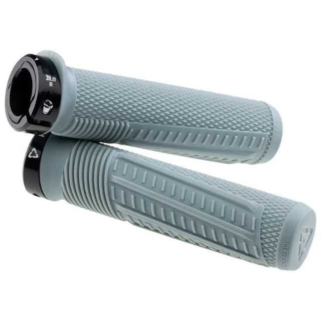 Poignées Leatt ReaFlex 6.0 Half Waffle Fin 30mm gris
