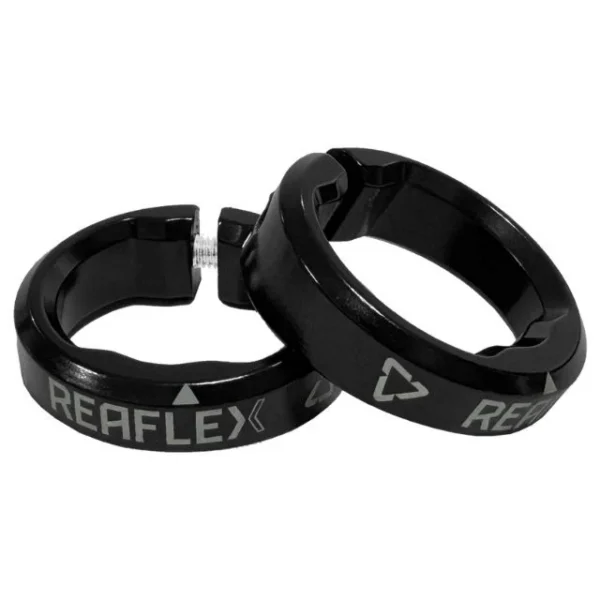 Colliers de serrage pour poignées Leatt Grip 6.0 noir