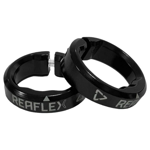 Colliers de serrage pour poignées Leatt Grip 6.0 noir