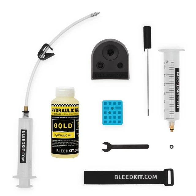 Kit de purge Bleedkit Premium Gold pour freins Shimano VTT 2012+