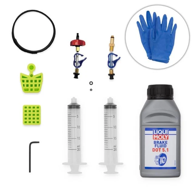 Kit de purge Bleedkit Premium Edge DOT pour freins Sram