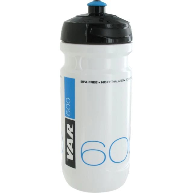 Bidon Var 600 ml blanc, bleu et noir