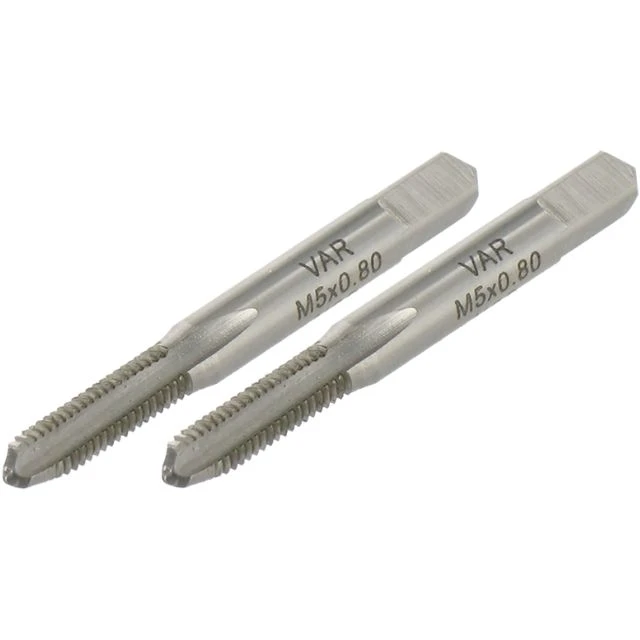 Jeu de 2 tarauds Var M5x0.80mm pour porte-bidon et porte-bagages