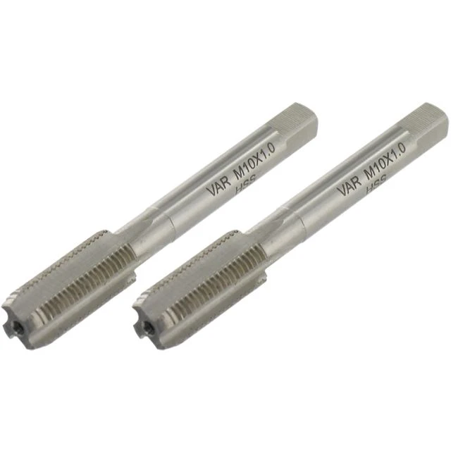 Jeu de 2 tarauds Var M10x1.00mm pour patte de dérailleur arrière