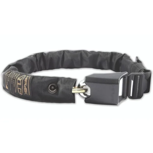 Antivol chaîne ceinture Hiplok Gold noir