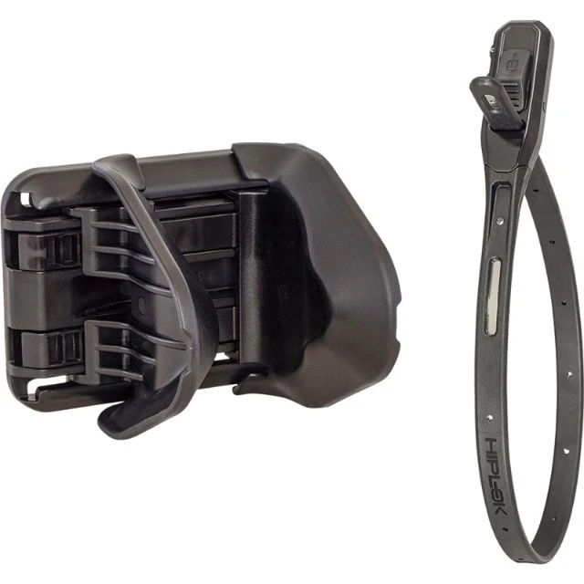 Support mural de rangement compact Hiplok Jaw+ noir
