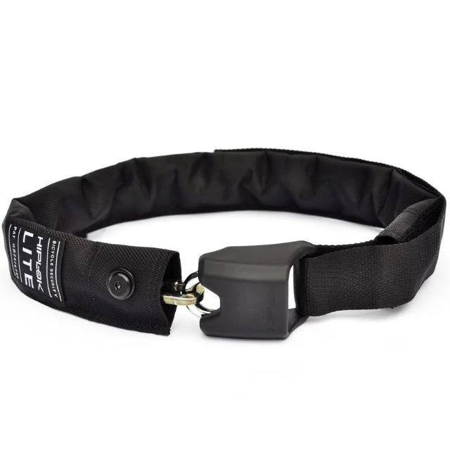 Antivol chaîne ceinture Hiplok Lite noir