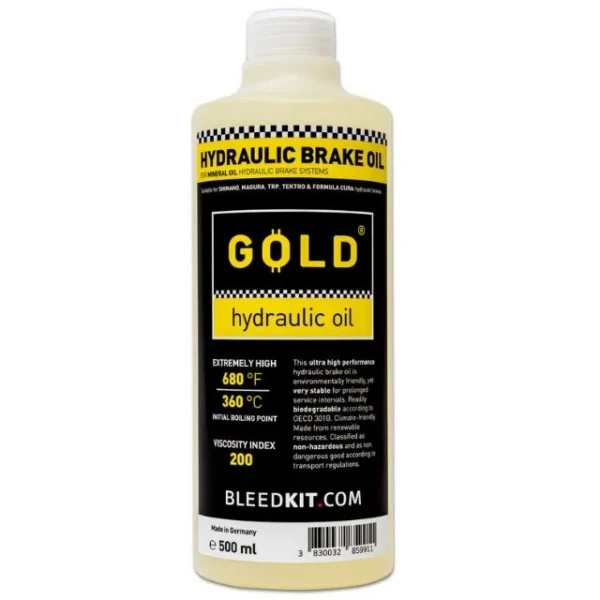 Liquide de frein Bleedkit Gold 500ml pour Shimano et Magura