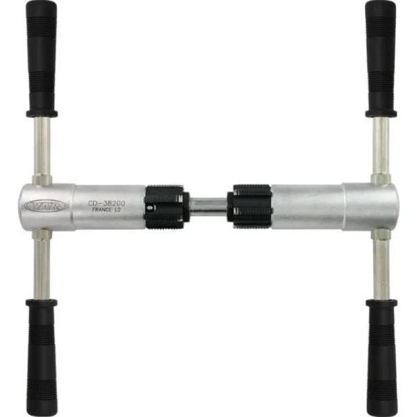 Porte-tarauds pour boîte de pédalier Var avec tarauds BSA 1.370"x24