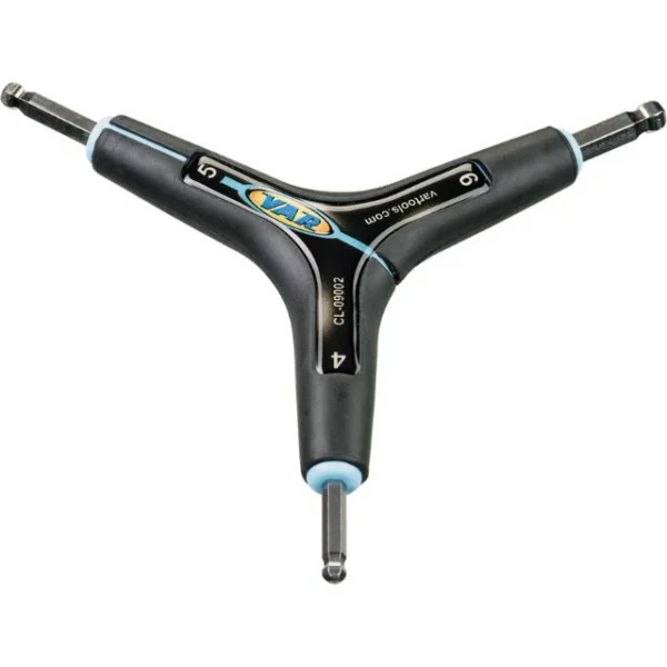 Clé hexagonale triple Var 4 / 5 / 6mm à têtes sphériques
