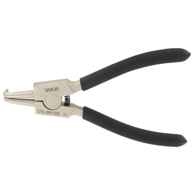 Pince pour circlips extérieurs coudée Var professionnelle