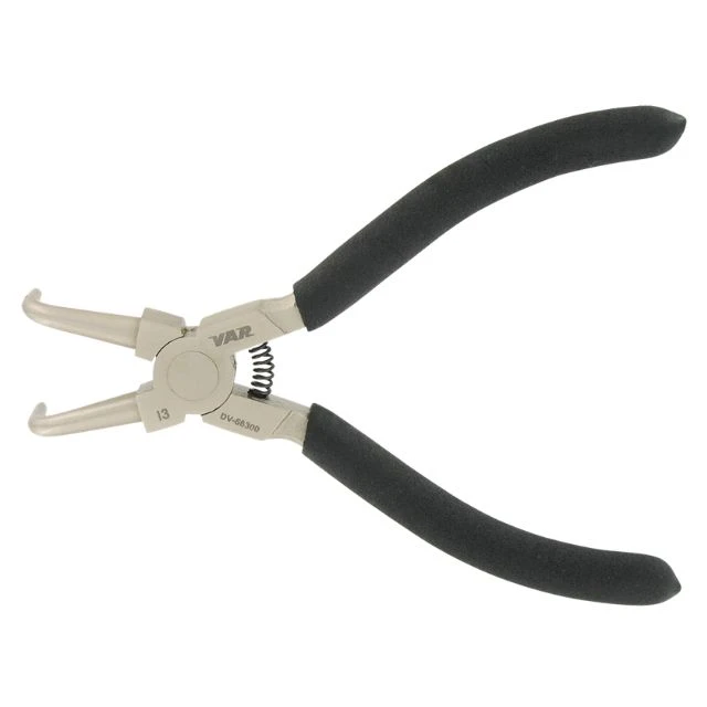 Pince pour circlips intérieurs coudée Var professionnelle