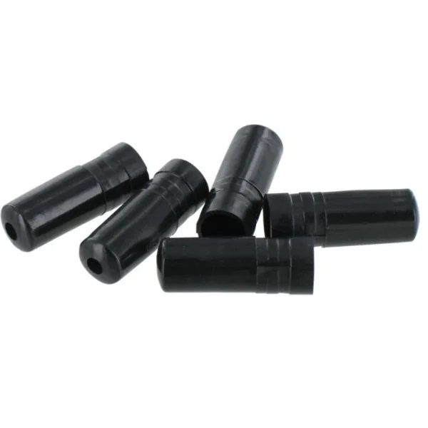 Sachet de 100 embouts de gaine plastique Var 5mm noir