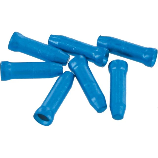 Flacon de 200 embouts de câble Var aluminium bleu 1 Flacon de 200 embouts de câble Var aluminium bleu