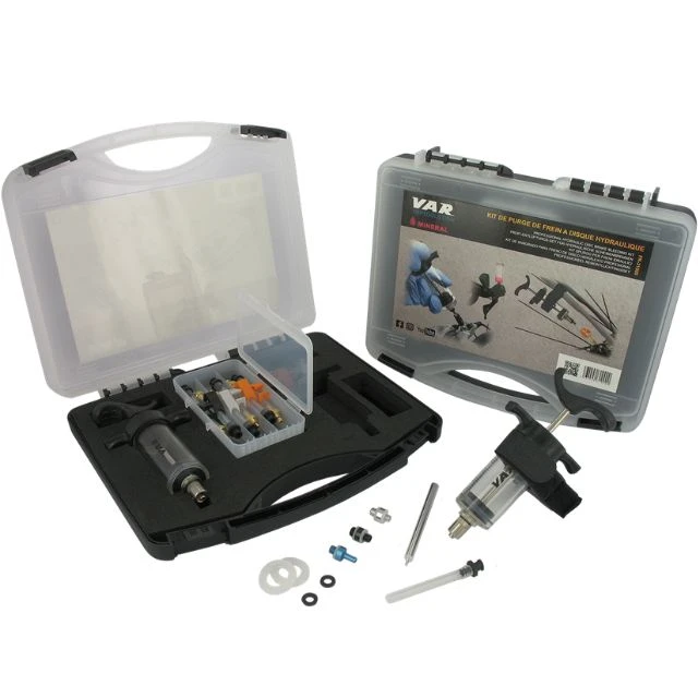 Kit de purge Var professionnel pour frein hydraulique minérale