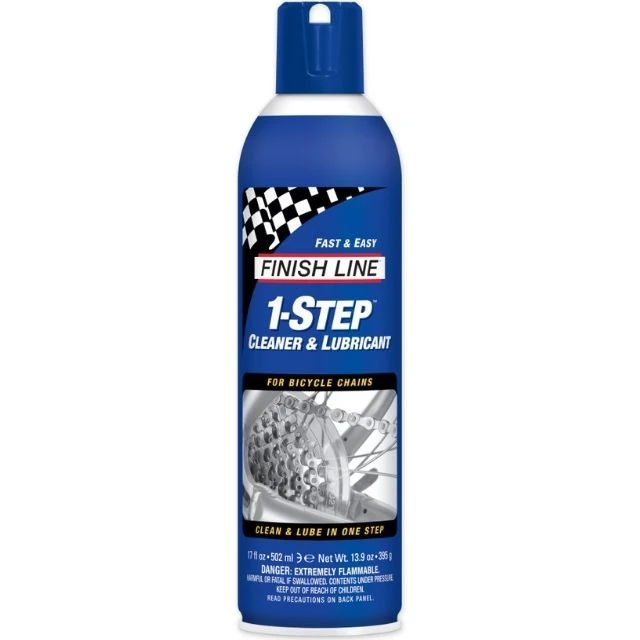 Aérosol lubrifiant et nettoyant Finish Line 1-Step 502ml