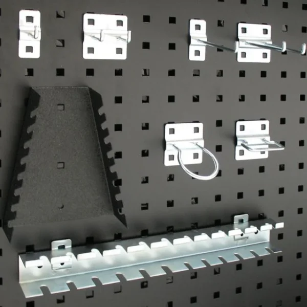 Kit de crochets et de racks Var pour panneaux porte-outils