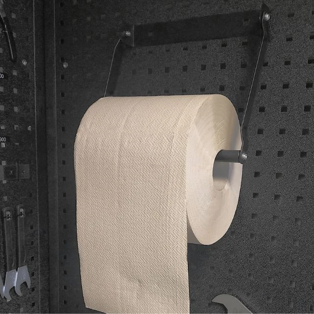 Support de bobine de papier Var pour panneaux perforés