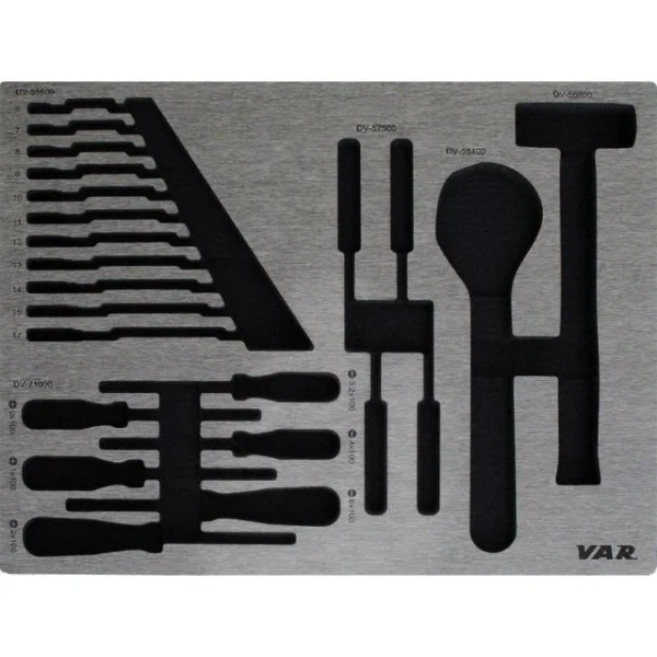 Module de rangement Var pour clés mixtes, tournevis et marteau