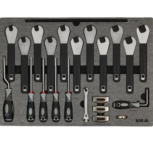 Module de rangement Var avec outils de dévoilage et clés à cônes