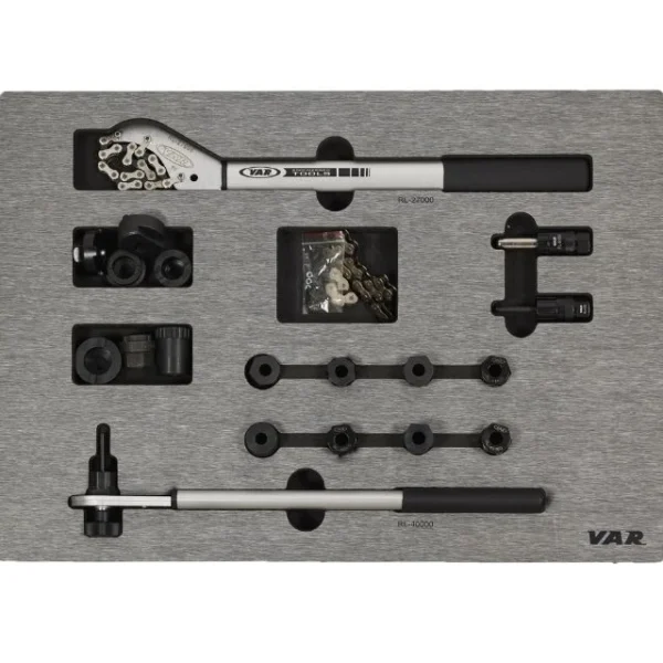 Module de rangement Var avec outils de cassette et roue-libre