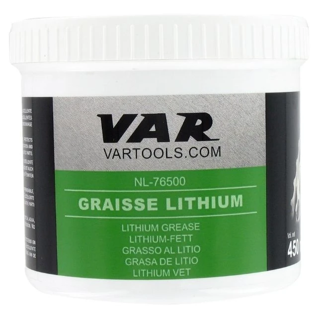 Graisse au lithium verte Var pour roulements 450ml