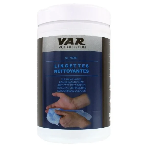 Lot de 80 lingettes de nettoyage Var dégraissantes