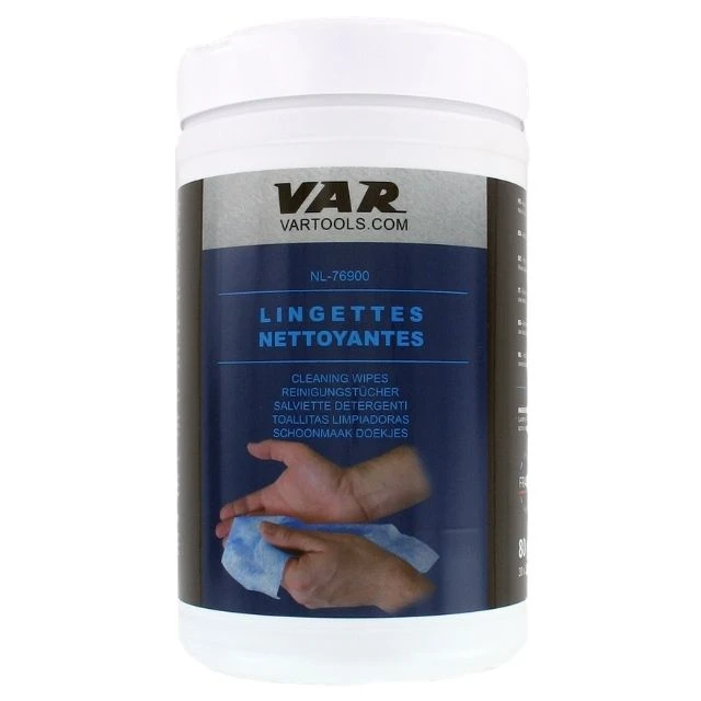 Lot de 80 lingettes de nettoyage Var dégraissantes