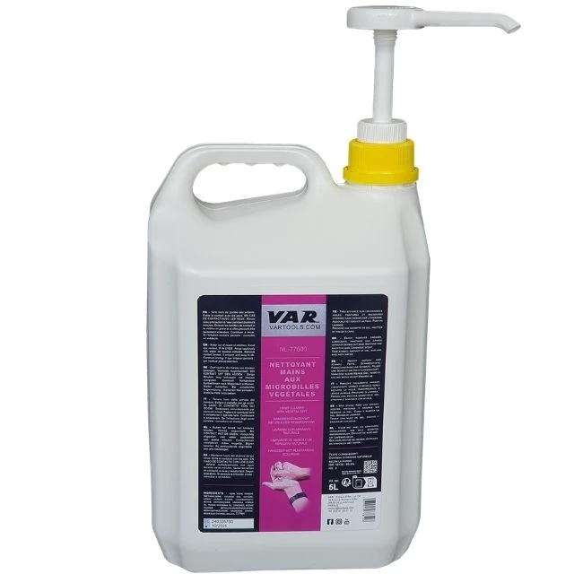 Nettoyant mains atelier Var avec pompe 5L