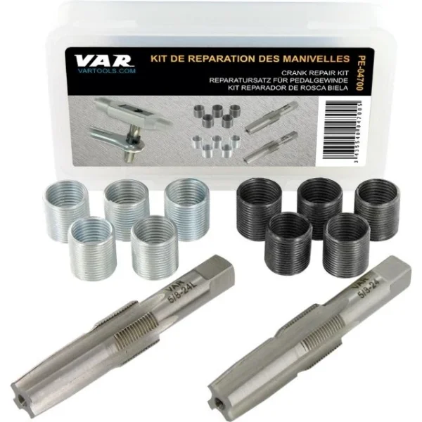 Kit de réparation de taraudage Var pour manivelle 5/8"x24tpi