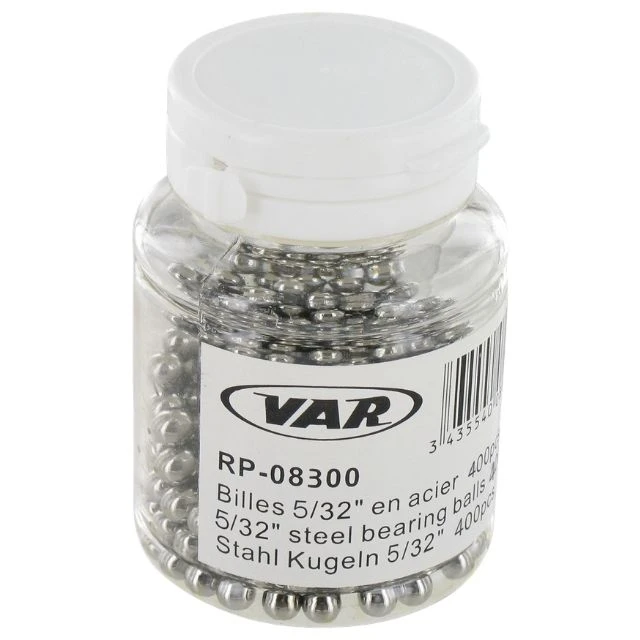 Flacon de 400 billes Var professionnel 5/32 - 3.96mm
