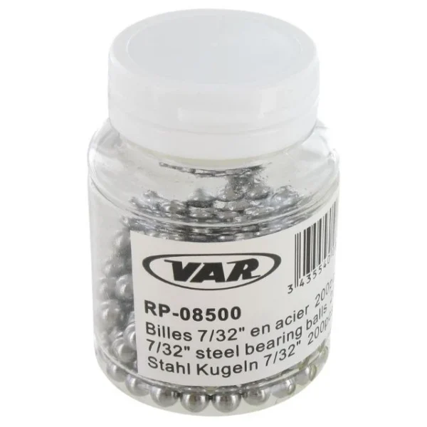 Sachet de 200 billes Var professionnel 7/32 5.55mm