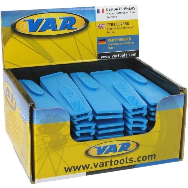 Lot de 25 x 2 démonte-pneus Var en nylon renforcé