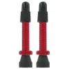 Lot de 2 valves presta en aluminium Var 35mm rouge 2