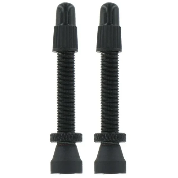 Lot de 2 valves presta en aluminium Var 44mm noir