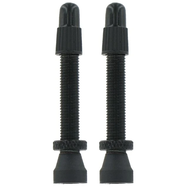 Lot de 2 valves presta en aluminium Var 44mm noir
