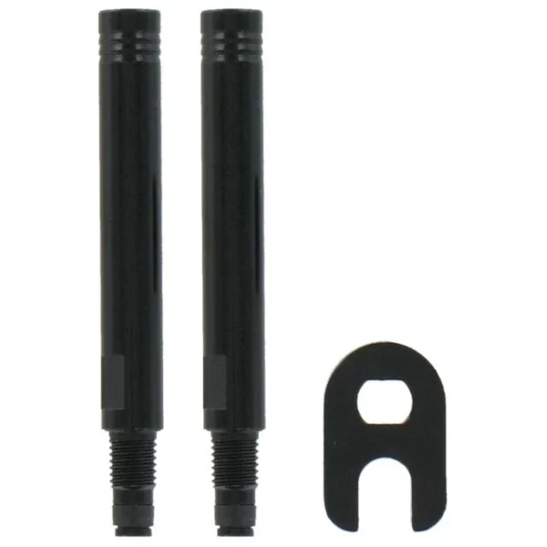 Lot de 2 extensions de valve presta Var 40mm noir