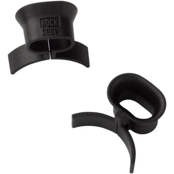 Lot de 2 guide de cable et durite Rockshox noir