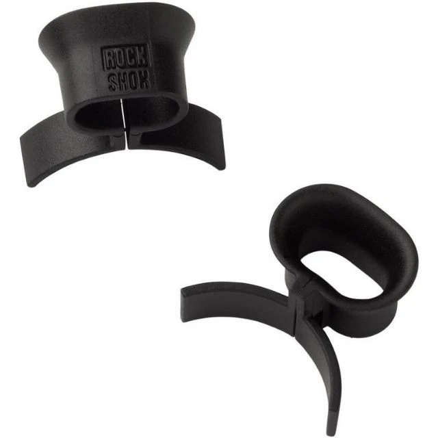 Lot de 2 guide de cable et durite Rockshox noir