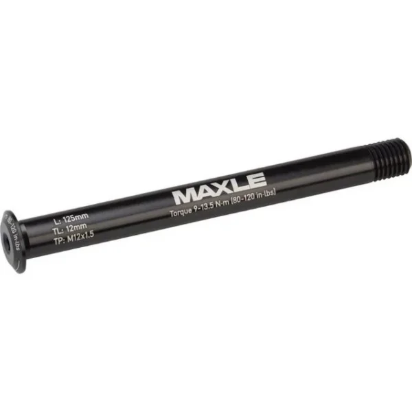 Axe avant Rockshox Maxle Stealth M12x1.5 125mm 12x100mm