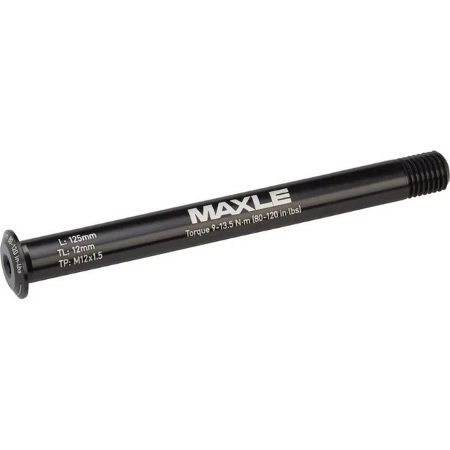 Axe avant Rockshox Maxle Stealth M12x1.5 125mm 12x100mm