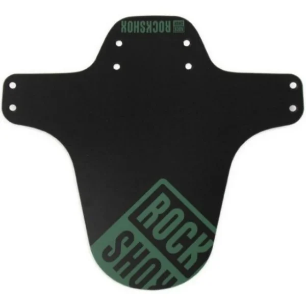 Garde-boue Rockshox pour fourches VTT noir et vert